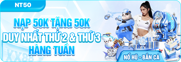 NẠP 50 TẶNG 50 XX88